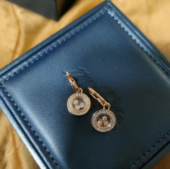 Rose Gold Earrings - Picture 4 of 6